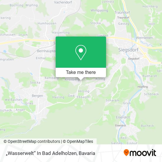 „Wasserwelt“ In Bad Adelholzen map