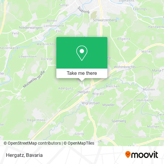 Карта Hergatz