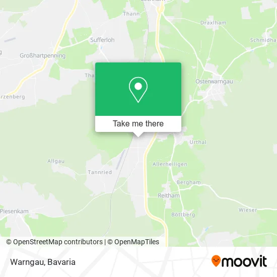 Карта Warngau