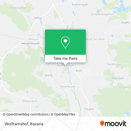 Карта Wolframshof