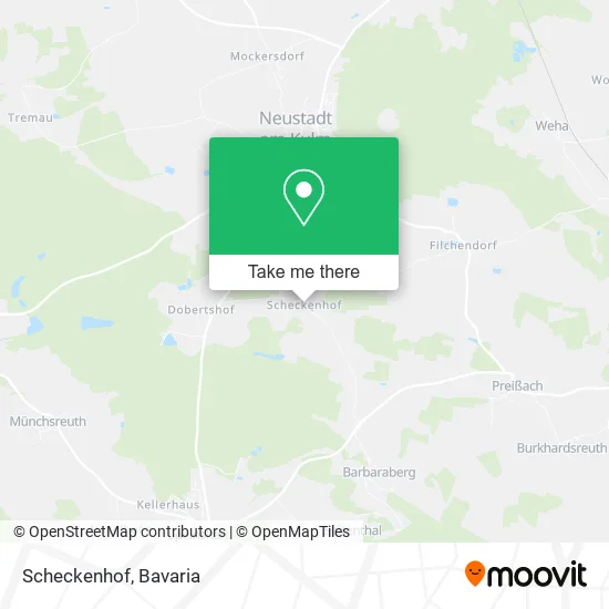 Карта Scheckenhof