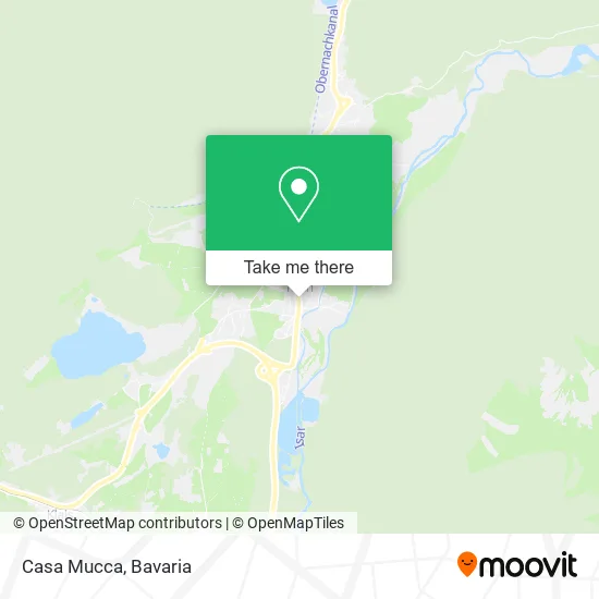 Карта Casa Mucca
