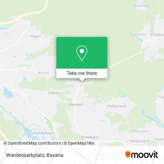 Карта Wanderparkplatz