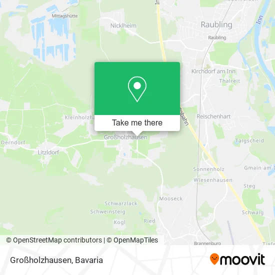 Карта Großholzhausen