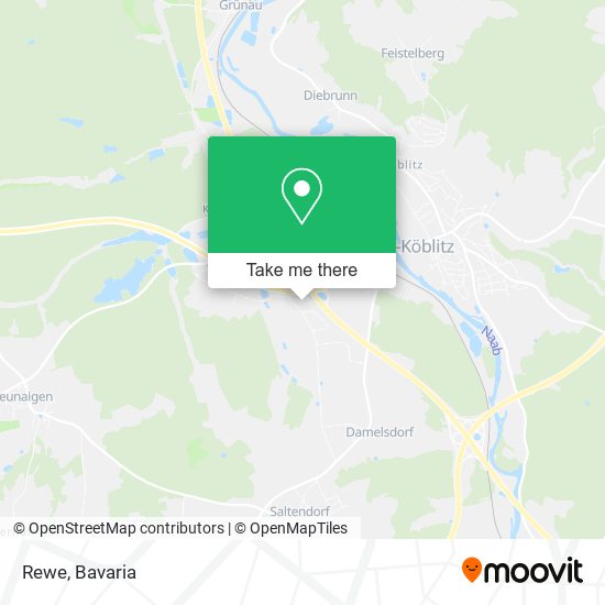 Rewe map