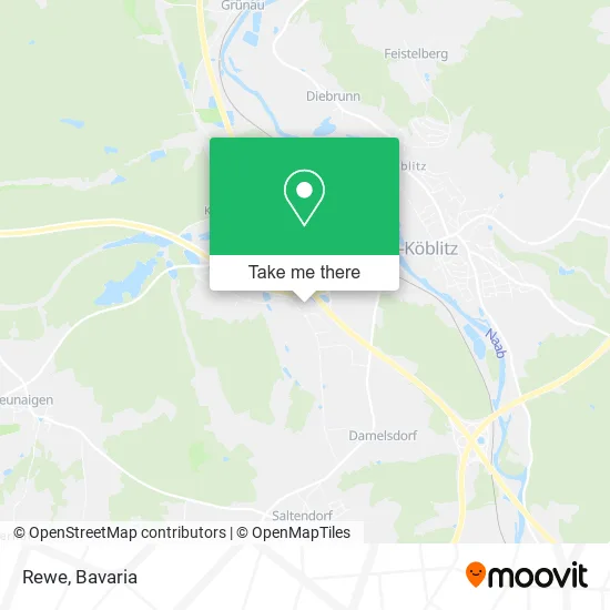 Карта Rewe