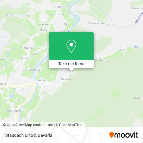 Карта Staudach Einöd