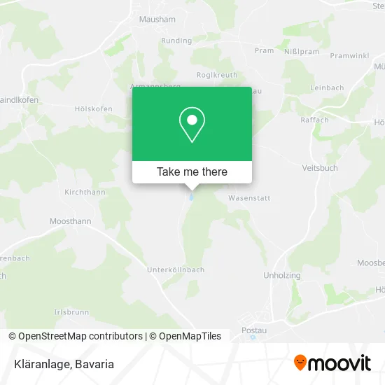Карта Kläranlage