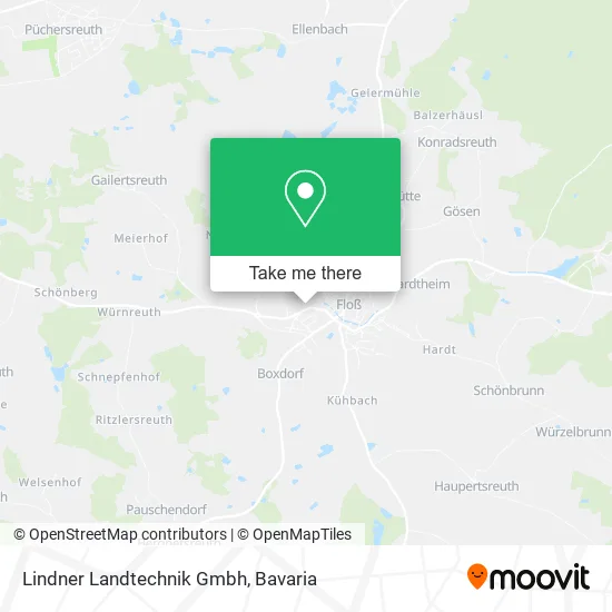 Карта Lindner Landtechnik Gmbh