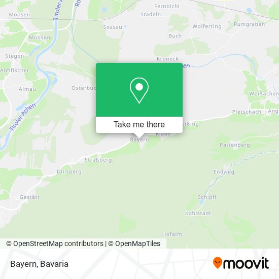 Карта Bayern