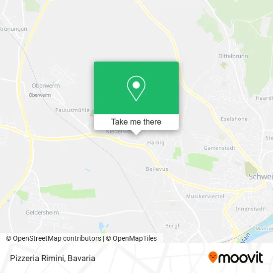 Карта Pizzeria Rimini