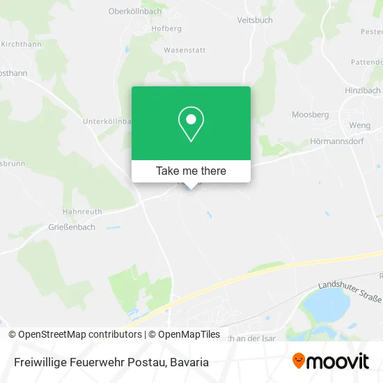 Карта Freiwillige Feuerwehr Postau
