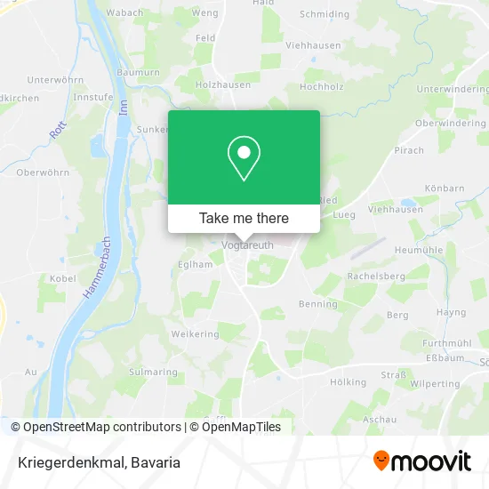 Карта Kriegerdenkmal