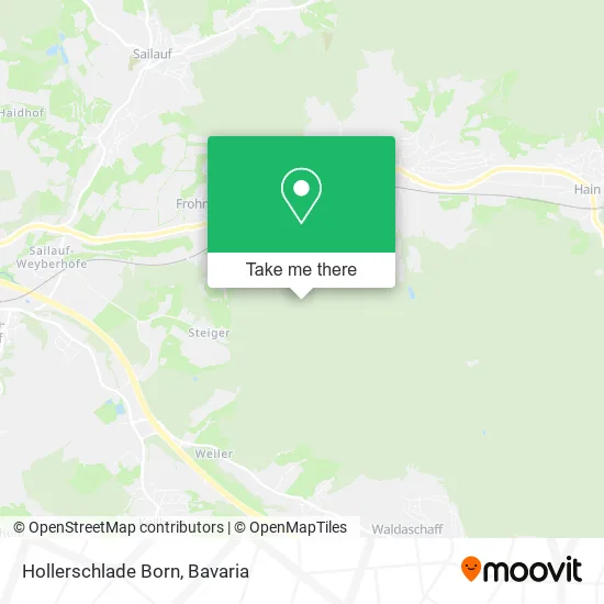 Карта Hollerschlade Born