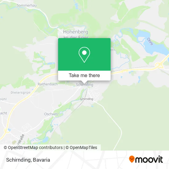 Карта Schirnding