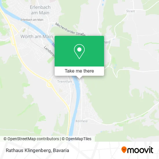 Карта Rathaus Klingenberg