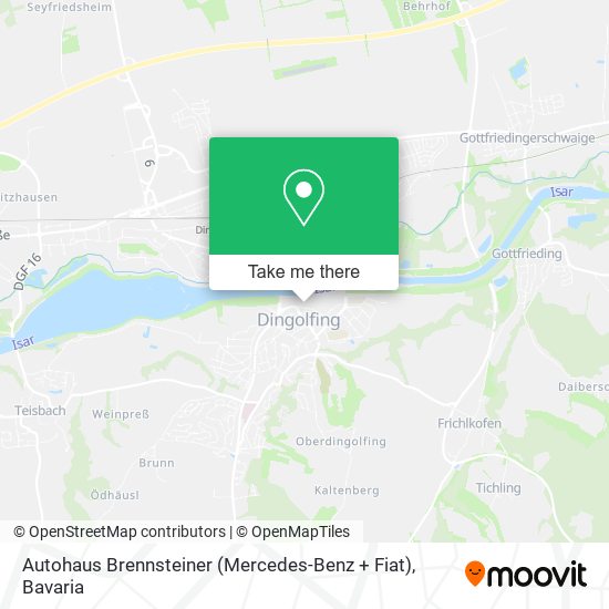 Autohaus Brennsteiner (Mercedes-Benz + Fiat) map