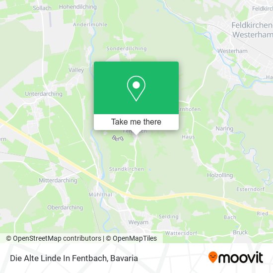 Die Alte Linde In Fentbach map