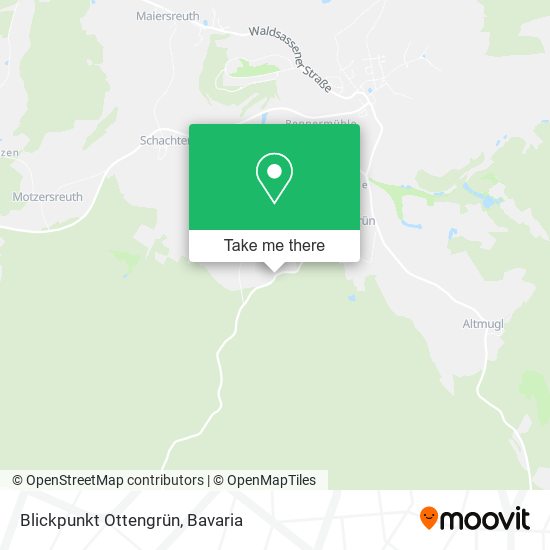 Карта Blickpunkt Ottengrün