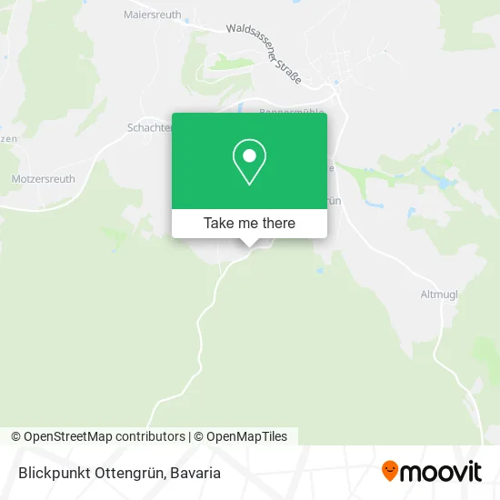 Карта Blickpunkt Ottengrün