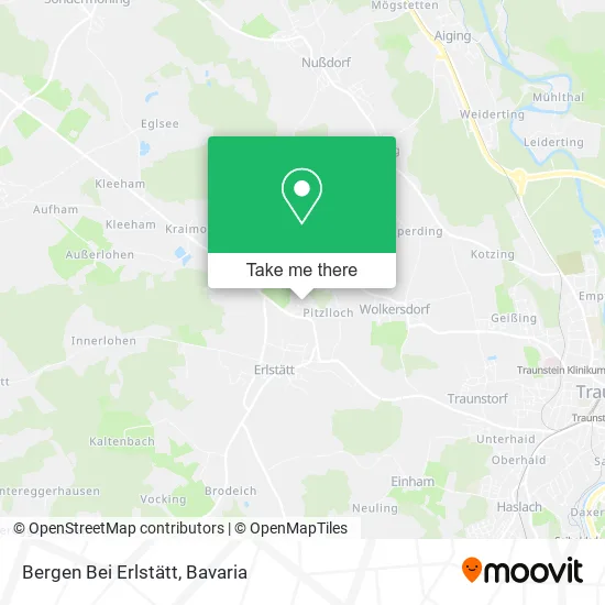 Карта Bergen Bei Erlstätt