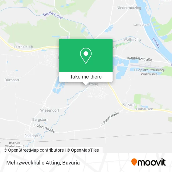 Карта Mehrzweckhalle Atting