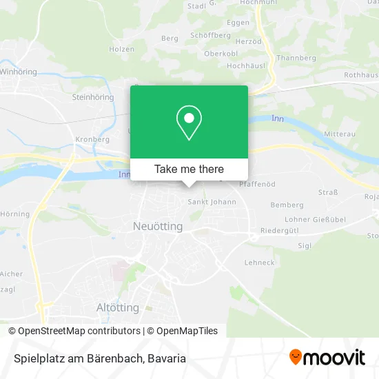 Карта Spielplatz am Bärenbach