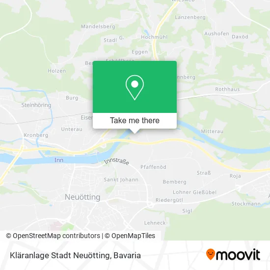 Карта Kläranlage Stadt Neuötting