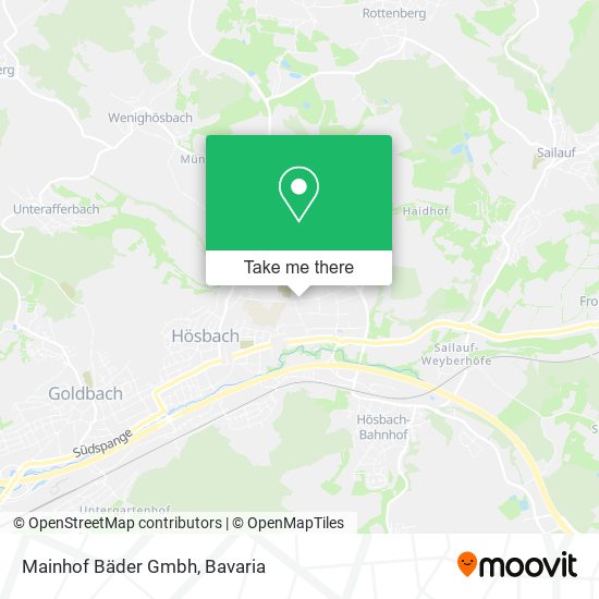 Mainhof Bäder Gmbh map