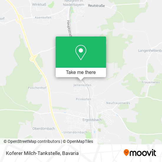 Карта Koferer Milch-Tankstelle
