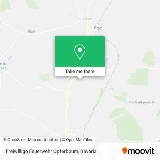 Карта Freiwillige Feuerwehr Opferbaum