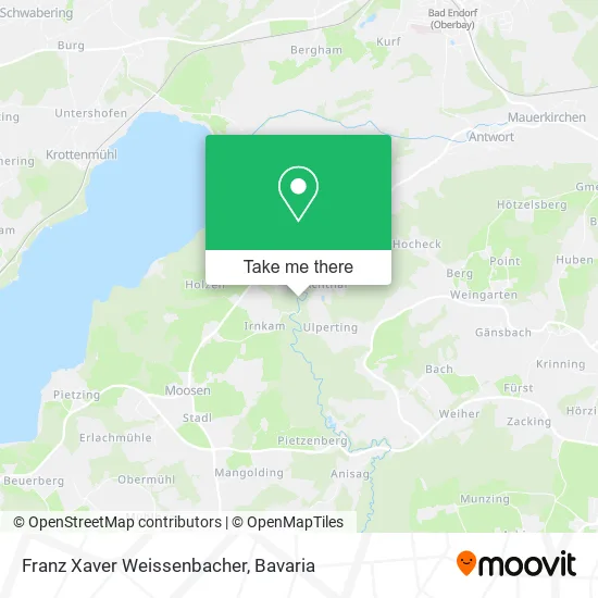 Карта Franz Xaver Weissenbacher