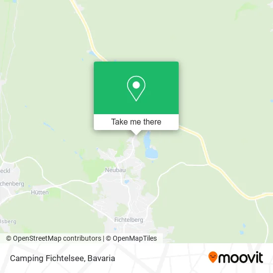 Карта Camping Fichtelsee