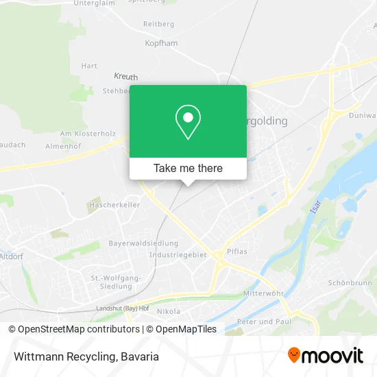 Карта Wittmann Recycling