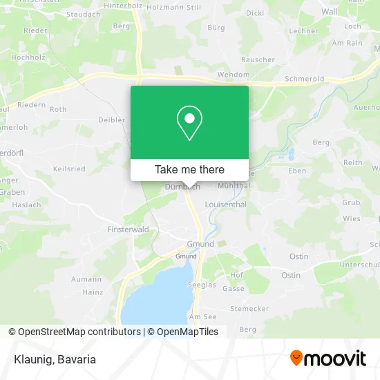 Карта Klaunig