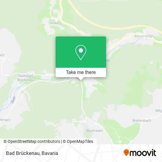 Карта Bad Brückenau