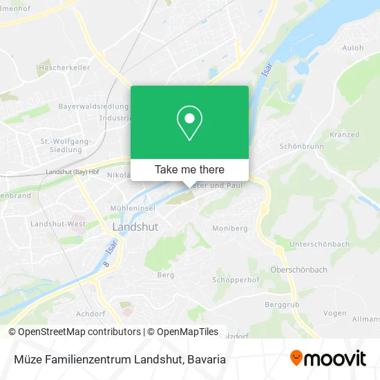 Карта Müze Familienzentrum Landshut