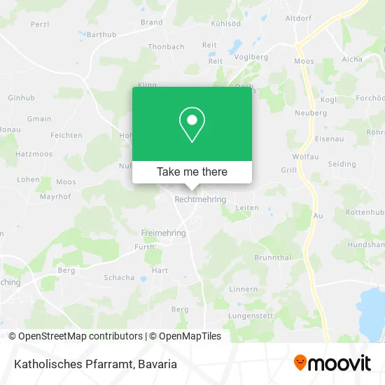 Карта Katholisches Pfarramt
