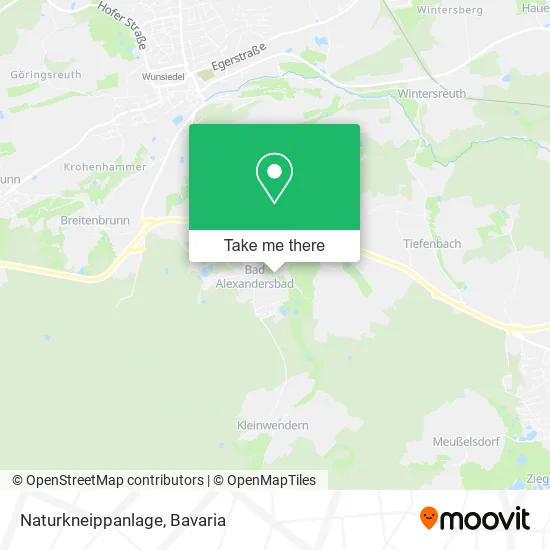 Карта Naturkneippanlage
