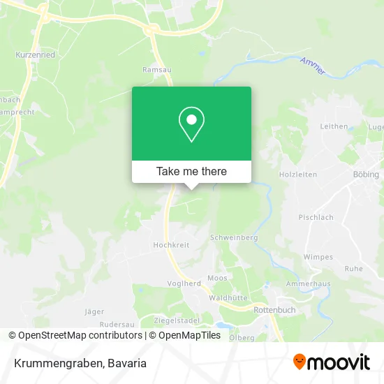 Карта Krummengraben