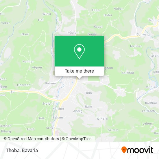 Thoba map