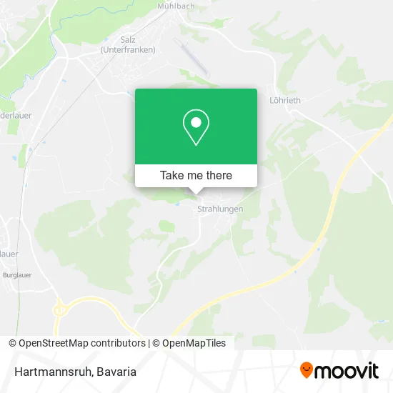 Карта Hartmannsruh