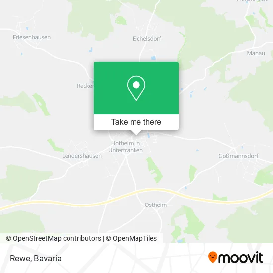 Карта Rewe