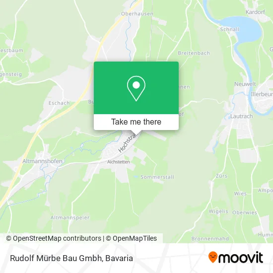 Карта Rudolf Mürbe Bau Gmbh