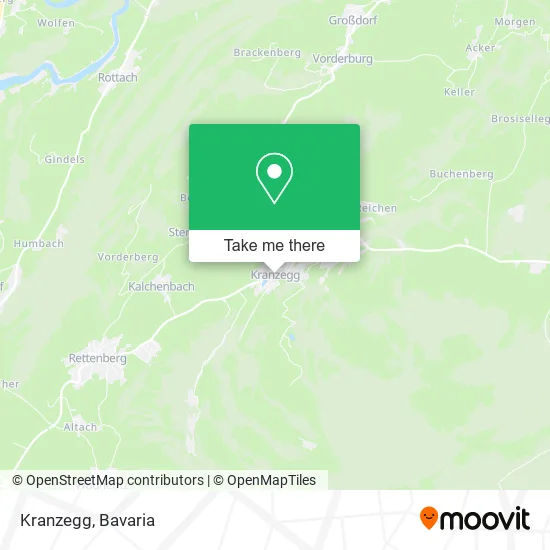 Карта Kranzegg