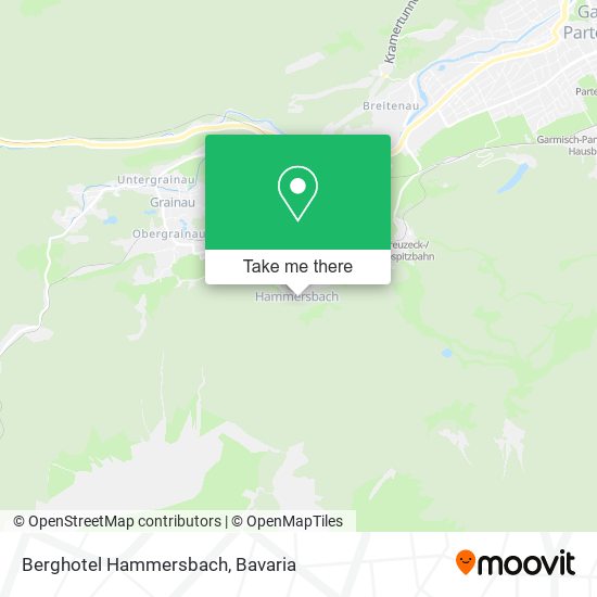 Berghotel Hammersbach map