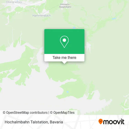 Карта Hochalmbahn Talstation
