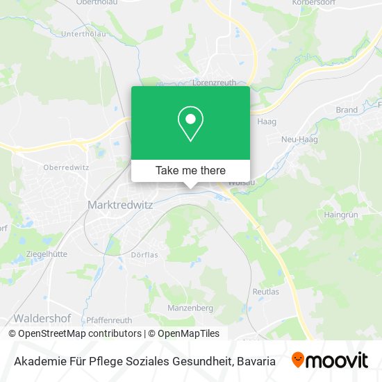 Akademie Für Pflege Soziales Gesundheit map