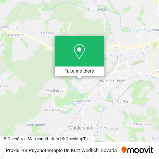 Praxis Für Psychotherapie Dr. Kurt Wedlich map
