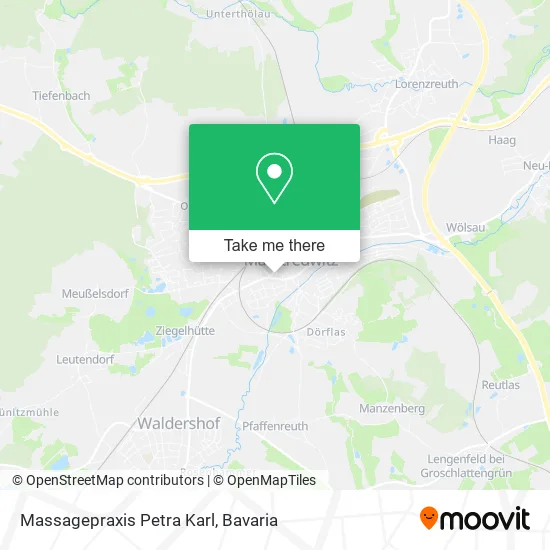 Карта Massagepraxis Petra Karl